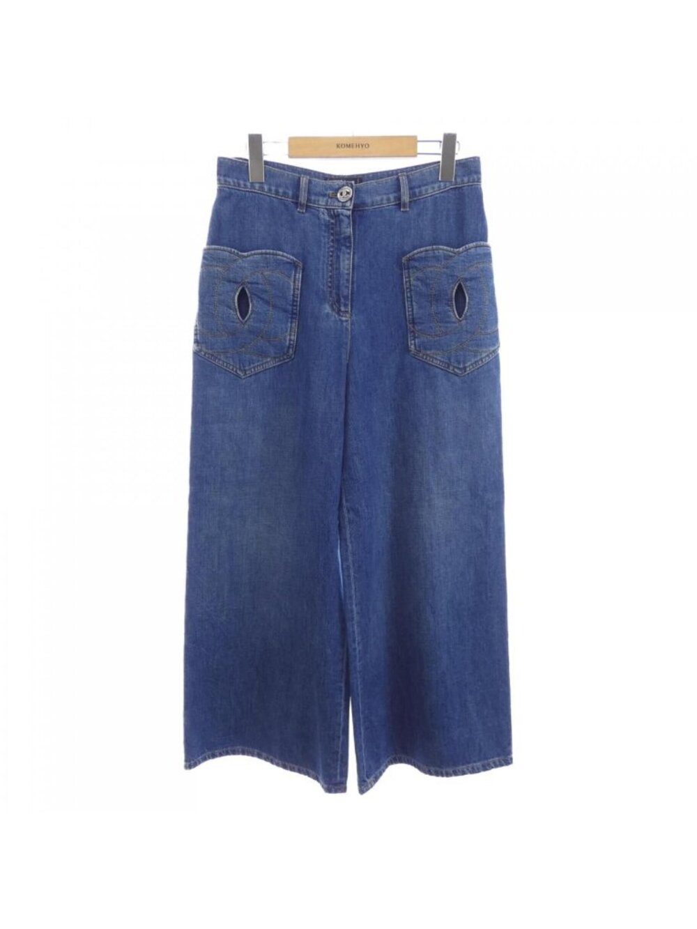 Chanel Jeans Blue